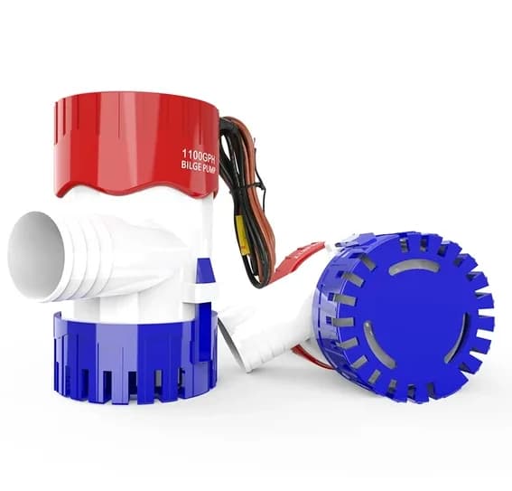 1100GPH 12V Electric Marine Submersible Bilge Sump Water For Boat 3 4Hose