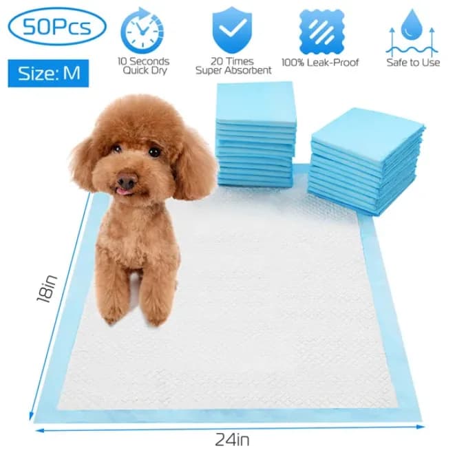 50 Pcs Set Dog Training Pads