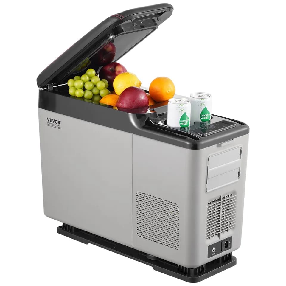 Portable Car Refrigerator Freezer Compressor 15 L Single Zone For Car Home