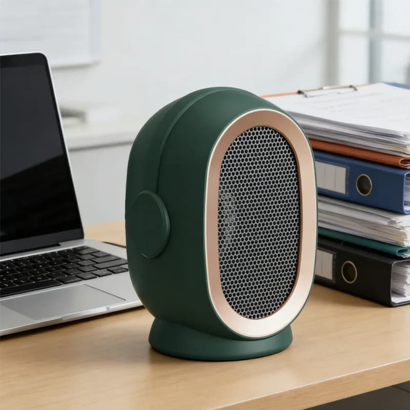 Mini Electric Fan Heater,800 Watts, Suitable For Offices And Homes