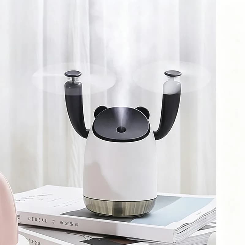 Spray Cooling Fan Portable Water Humidifier,USB Fan,desktop Small Fan,mini Air Conditioner Humidifier Double Head Fan