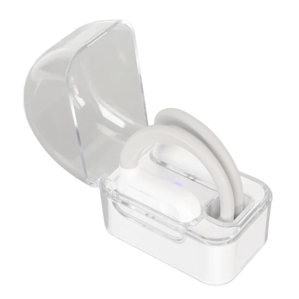 Language Translator Earbuds 74 Languages 70 Accents 0.2s For Music Call Wireless Translator Device With APP For IOS For Android White
