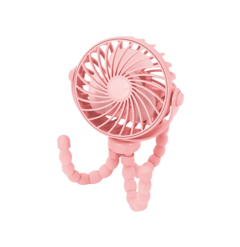 Octopus Fan P Ink Li-On Rechargeable