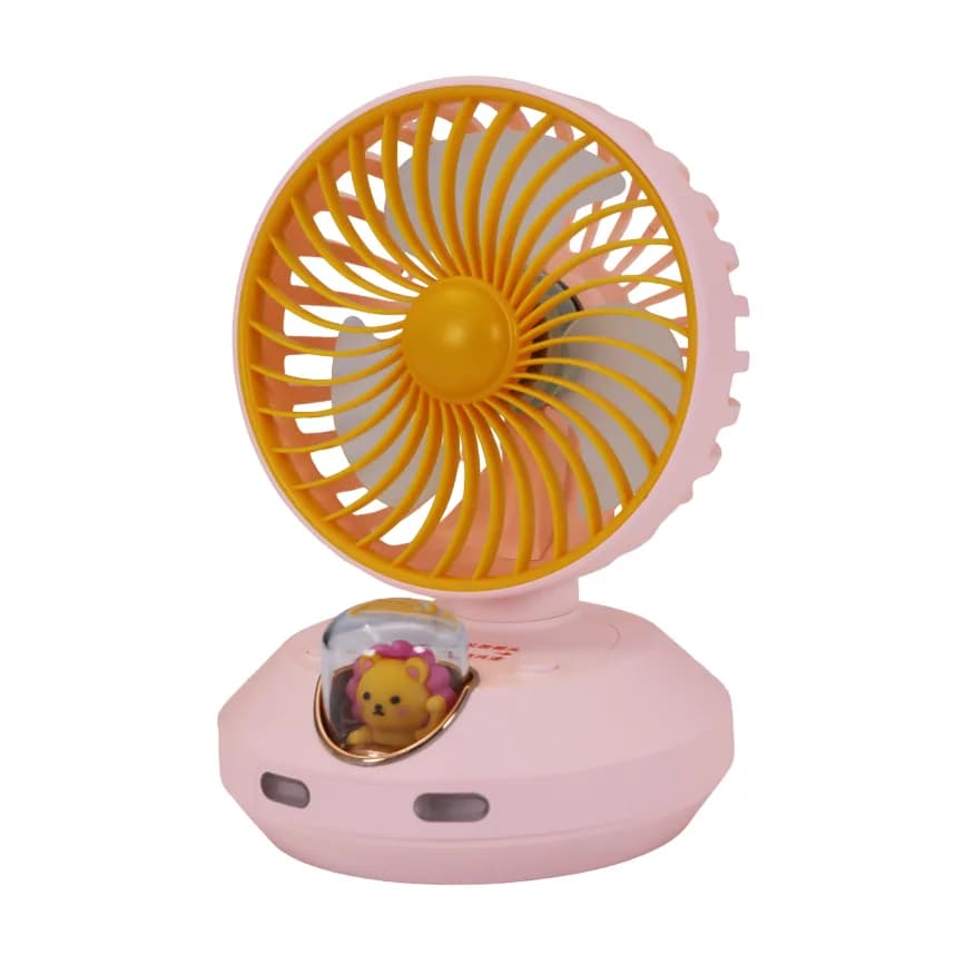 Shaking Head Fan P Ink Li-On Rechargeable