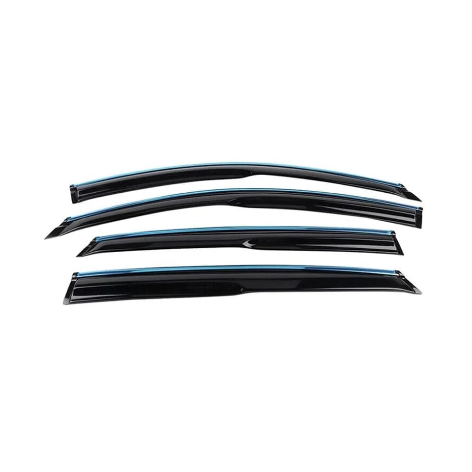 Fit 18-23 Accord Sedan MUG Style Window Visors Rain Sun Guard Deflector
