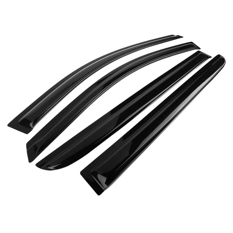 Fits 05-10 H Onda Odyssey Smoke Acrylic Window Visors Rain Sun Guard Shade 4PCS