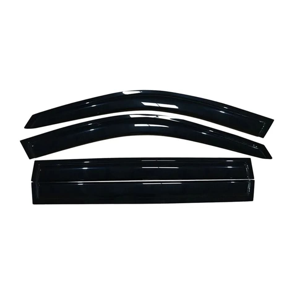 For T O Yota Fits 01-07 T Oyota Highlander Acrylic Window Visors Rain Sun Guard 4Pc
