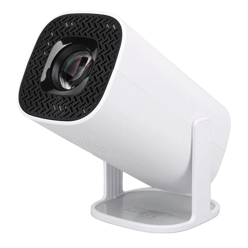 P30 Small Projector 1080P FHP 4K For Android 11 WiFi6 BT5.4 180 Degree Rotation For Mobile Phone TV Stick Laptop US Plug 100-240V