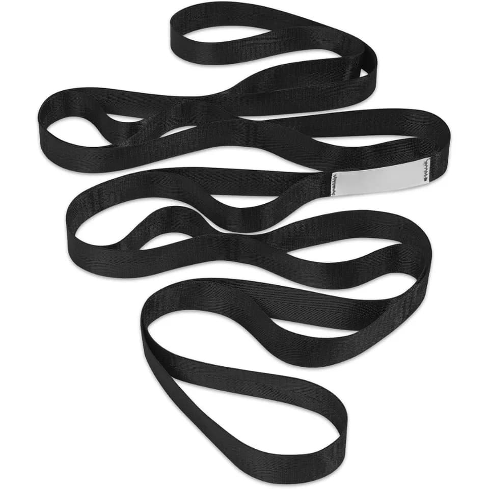 Trideer Stretching Strap With Loops Non Elastic Yoga Physical Therapy Strap