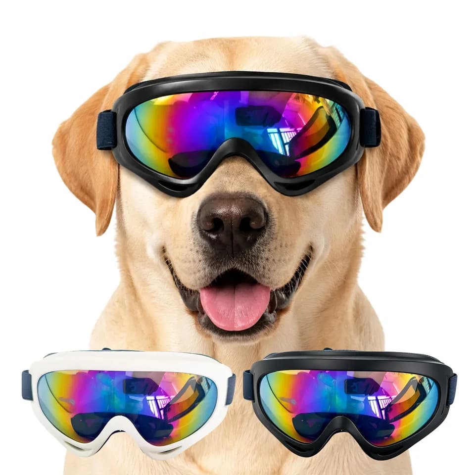 Dog Sunglasses Pet Goggles For Small Dogs Anti-Uv Glasses Eye Protect Windproof