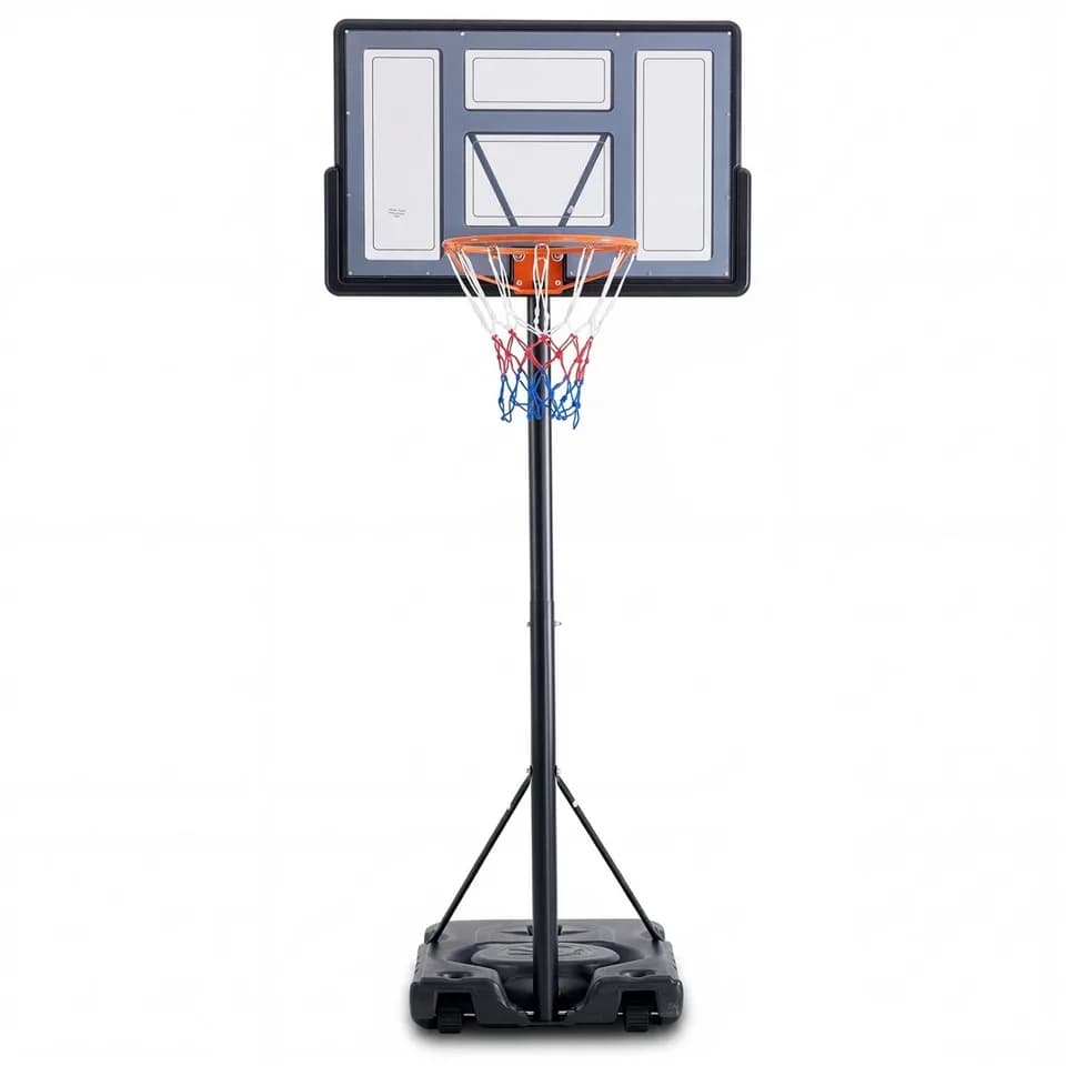 Adjustable Portable Basketball Hoop For Kids Youth Adults, Indoor Outdoor Training Practice With Sturdy Stand