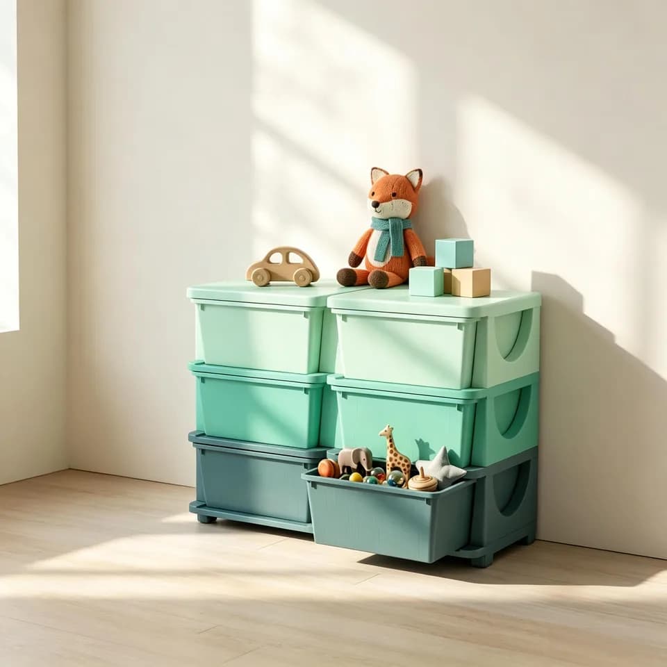 Space-Saving Vertical Drawer Unit,Multi-Tier Toy Organizer,Storage Drawers,Storage Tower