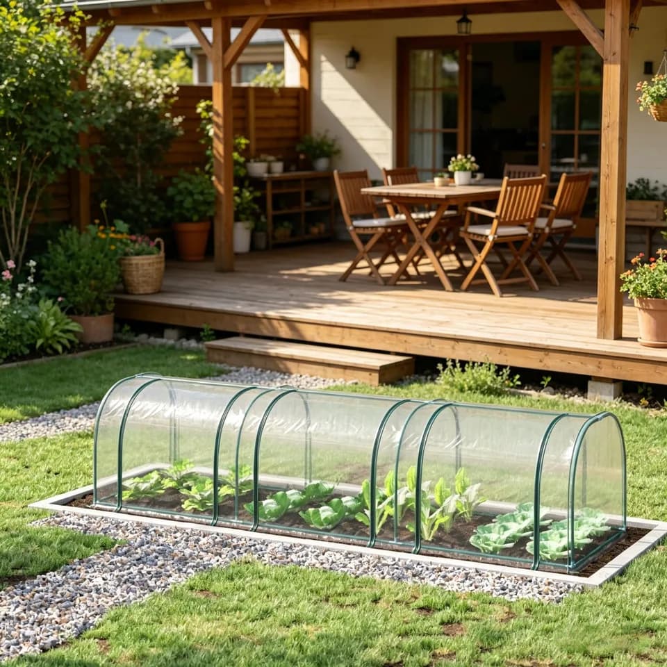 Portable Greenhouse,Mini Greenhouse,Tunnel-Style Greenhouse