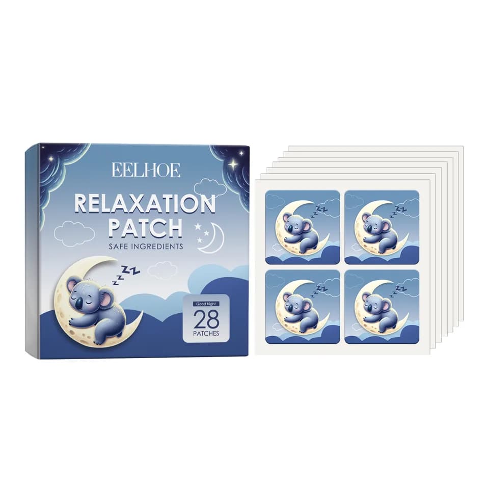 EELHOE Relaxation Patch, Sleep Patches To Help You Fall Asleep Faster At Night And Protect Your Sleep Quality
