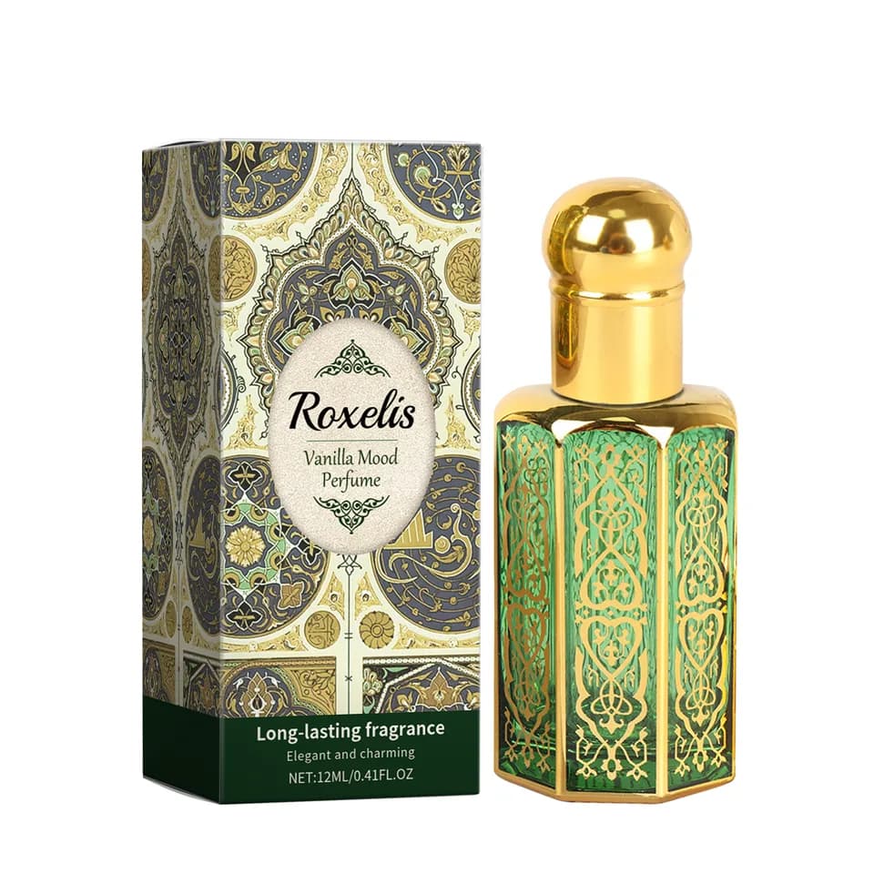 Vanilla Mood Arabian Roll On Perfume Oil, 12ML Long Lasting Floral Vanilla Scent For Women
