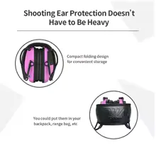 ZOHAN Electronic Ear Muffs 23dB NRR for Shooting Hunting view 12