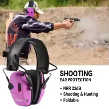 ZOHAN Electronic Ear Muffs 23dB NRR for Shooting Hunting view 9