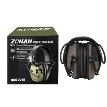 ZOHAN Electronic Ear Muffs 23dB NRR for Shooting Hunting view 17
