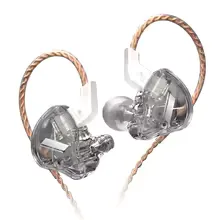 KZ EDX Wired Earphones With Microphone Dynamic HIFI Bass Music Earbuds In Ear Monitor Headphones Noise Cancelling Sport Headset view 10