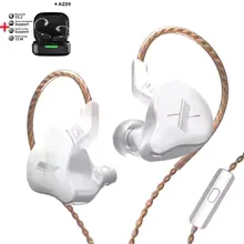 KZ EDX Wired Earphones With Microphone Dynamic HIFI Bass Music Earbuds In Ear Monitor Headphones Noise Cancelling Sport Headset view 26