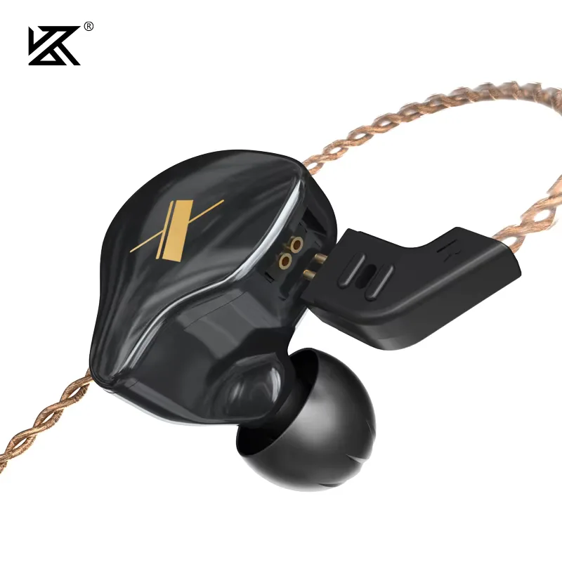 KZ EDX Wired Earphones With Microphone Dynamic HIFI Bass Music Earbuds In Ear Monitor Headphones Noise Cancelling Sport Headset view 2