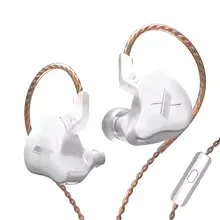 KZ EDX Wired Earphones With Microphone Dynamic HIFI Bass Music Earbuds In Ear Monitor Headphones Noise Cancelling Sport Headset view 22
