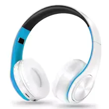 Men Gift Gold Wireless Headphones Bluetooth Earphone Stereo Headset Game with Build-in MIC with Universal for Android and iOS view 20
