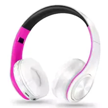 Men Gift Gold Wireless Headphones Bluetooth Earphone Stereo Headset Game with Build-in MIC with Universal for Android and iOS view 8