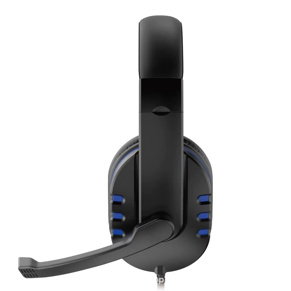 Headphones 3.5mm Wired Gaming Headset Earphones Music For PS4 Play Station 4 Game PC Chat computer With Microphone view 5