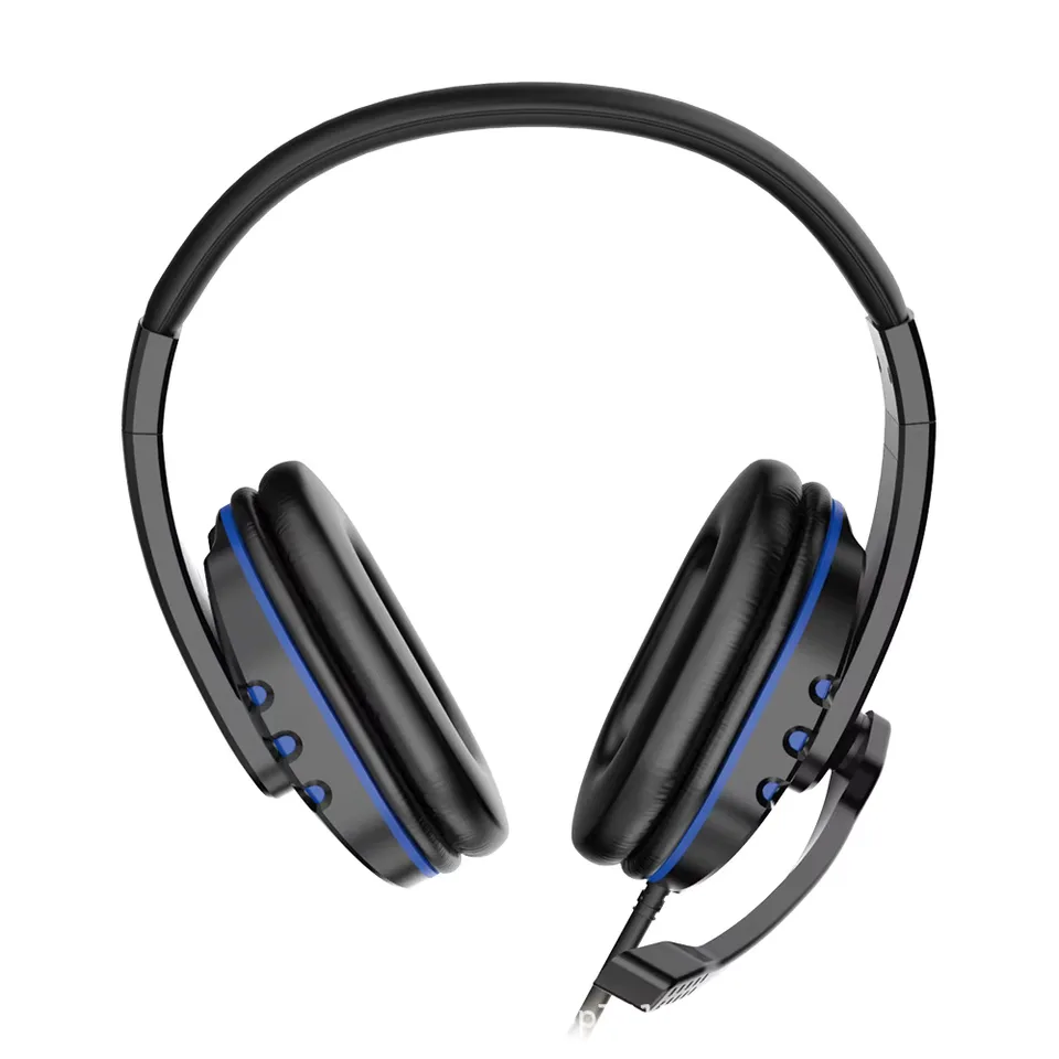 Headphones 3.5mm Wired Gaming Headset Earphones Music For PS4 Play Station 4 Game PC Chat computer With Microphone view 6