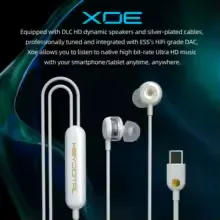HiBy XOE USB-C IEM Earphones with DAC ES9270C view 7