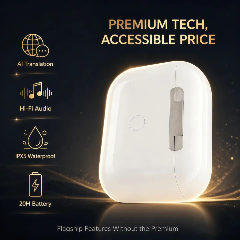 TWS Earphones Wireless Bluetooth 5.3 Earbuds HiFi Stereo Bass Boost Touch Control Headsets Noise Reduction Long Standby Original view 5