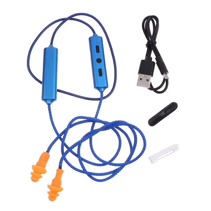 1PCS Ear Plugs Bluetooth Headset For Work Noise Suppression Hearing Protection Construction Sites Production Lines Noisy Places