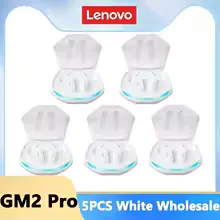 Choice Lenovo GM2 Pro TWS Wireless Bluetooth Headset Touch Control Mic Earbuds Headphones Noise Cancelling Air Pro Earphones view 19