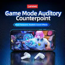Choice Lenovo GM2 Pro TWS Wireless Bluetooth Headset Touch Control Mic Earbuds Headphones Noise Cancelling Air Pro Earphones view 11