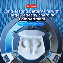 Choice Lenovo GM2 Pro TWS Wireless Bluetooth Headset Touch Control Mic Earbuds Headphones Noise Cancelling Air Pro Earphones view 10