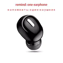 New Wireless Earphones Bluetooth 5.0 Headphones With Mic in-Ear Sports Waterproof TWS Earbuds Bluetooth Handsfree Single Headset