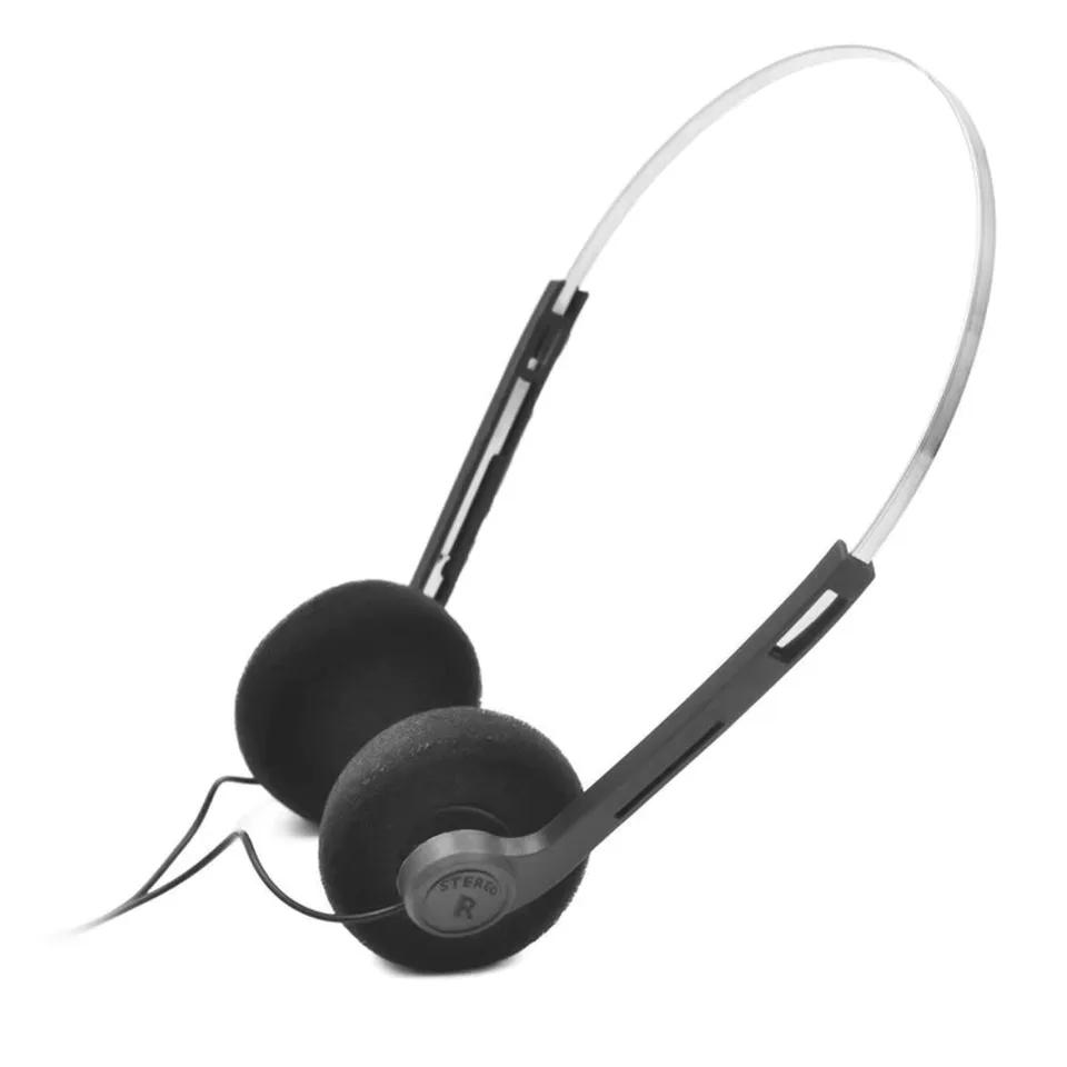 1pcs Underwire Headphone Music Mp3 Walkman Retro Feelings Portable Wired Small Headphones Sports Fashion Photo Props