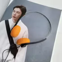 1pcs Underwire Headphone Music Mp3 Walkman Retro Feelings Portable Wired Small Headphones Sports Fashion Photo Props view 9