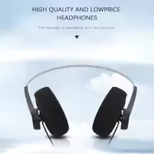 1pcs Underwire Headphone Music Mp3 Walkman Retro Feelings Portable Wired Small Headphones Sports Fashion Photo Props view 12