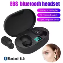 E6S Wireless Bluetooth Earphones TWS Bluetooth Headset Wireless Earbuds Noise Cancelling Earphones with Microphone Headphones view 9