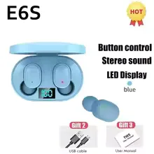 E6S Wireless Bluetooth Earphones TWS Bluetooth Headset Wireless Earbuds Noise Cancelling Earphones with Microphone Headphones view 17