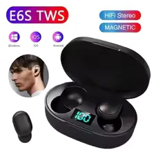 E6S Wireless Bluetooth Earphones TWS Bluetooth Headset Wireless Earbuds Noise Cancelling Earphones with Microphone Headphones view 8