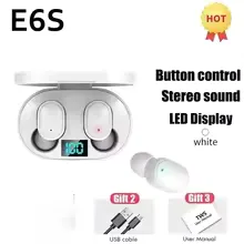 E6S Wireless Bluetooth Earphones TWS Bluetooth Headset Wireless Earbuds Noise Cancelling Earphones with Microphone Headphones view 15