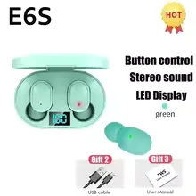 E6S Wireless Bluetooth Earphones TWS Bluetooth Headset Wireless Earbuds Noise Cancelling Earphones with Microphone Headphones view 13