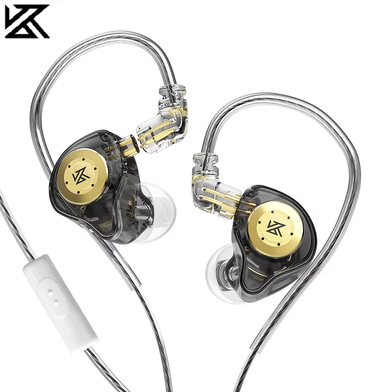 KZ EDX Pro Earphones Dynamic In Ear Monitor HiFi Wired Headphones Bass Stereo Game Music Earplugs Noice Cancelling Headset view 6
