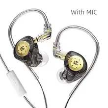KZ EDX Pro Earphones Dynamic In Ear Monitor HiFi Wired Headphones Bass Stereo Game Music Earplugs Noice Cancelling Headset view 9