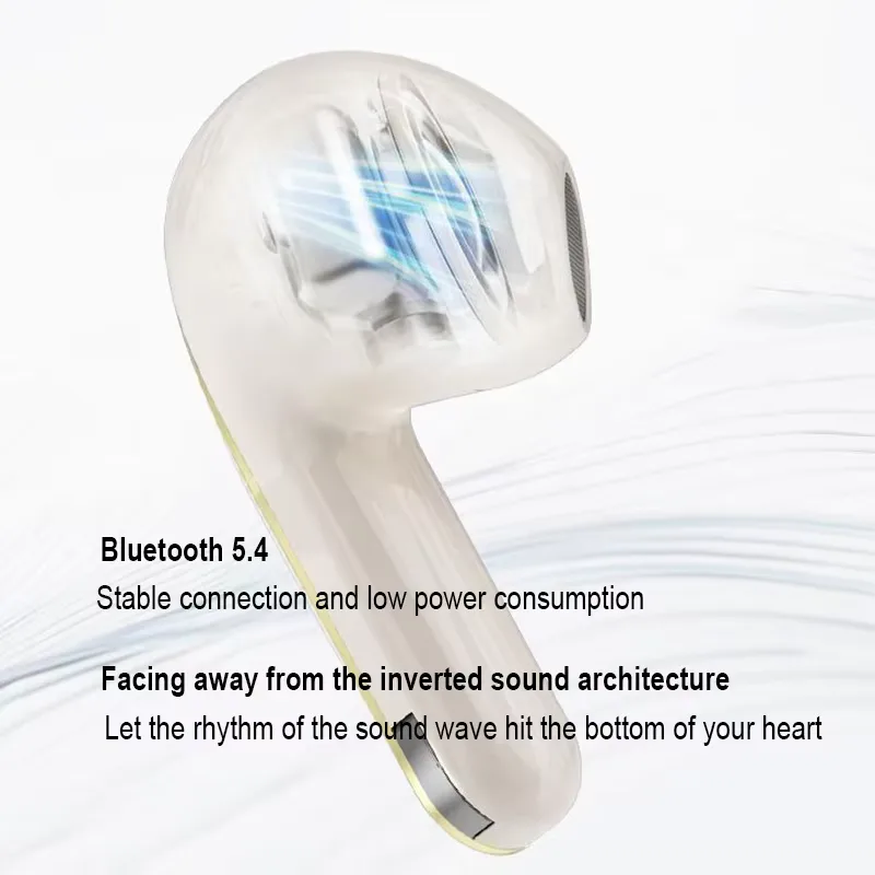 Wireless Bluetooth Earbuds with ANC, HiFi Stereo, Mic view 5