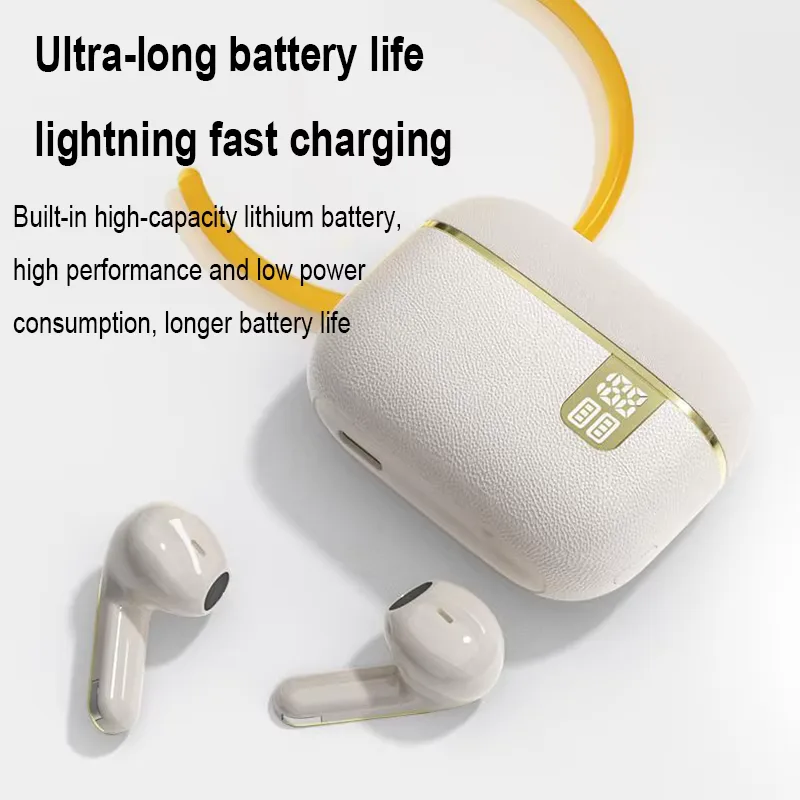 Wireless Bluetooth Earbuds with ANC, HiFi Stereo, Mic view 2