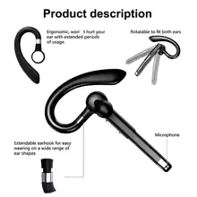 Newest Wireless Headphones Business Bluetooth v5.3 Earphones Hands-free Call Mic Noise Cancelling Headset Earbuds for Driving view 10